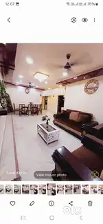LUXURY 3BHK  apartment with 3A/C.for daily bases ( guest house)