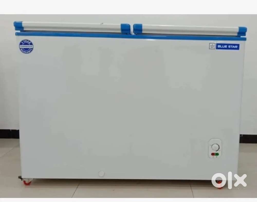 D fridge 310 litre blute star 1 month used only 24000 ka liyea tha