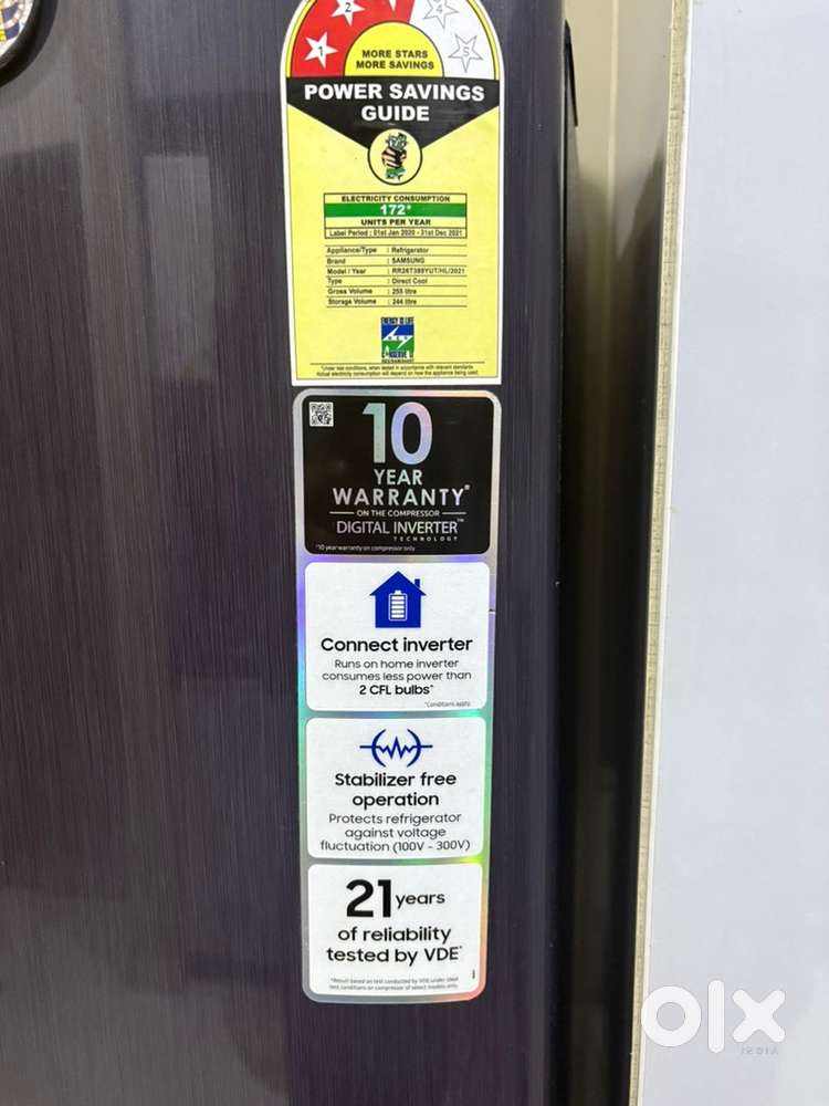 Fridge - Samsung 255L