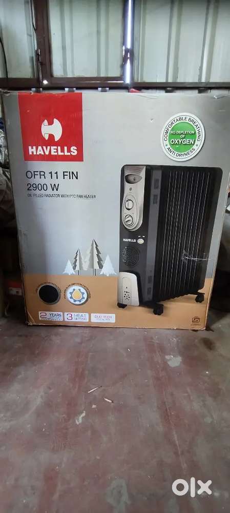 Room Heater Havells OFR 11 Fin 2900 W Oil Filled Raditor