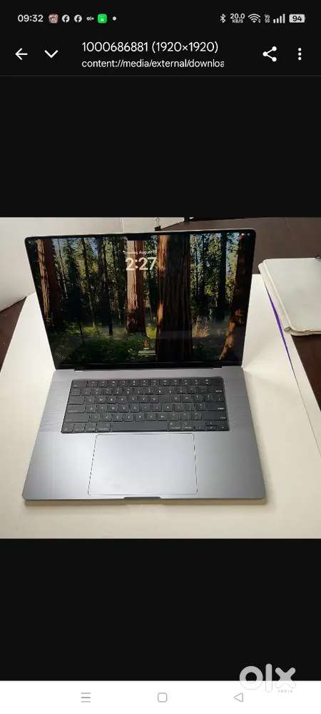APPLE M1 PRO A2485 32 GB RAM 1 TB SSD 16 INCH 4K