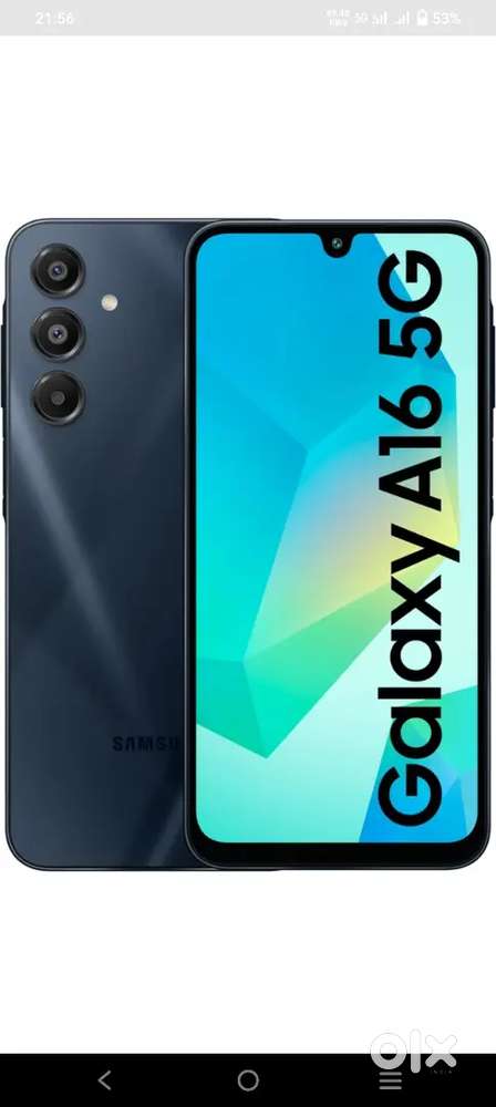 New phone galaxy a16 5g