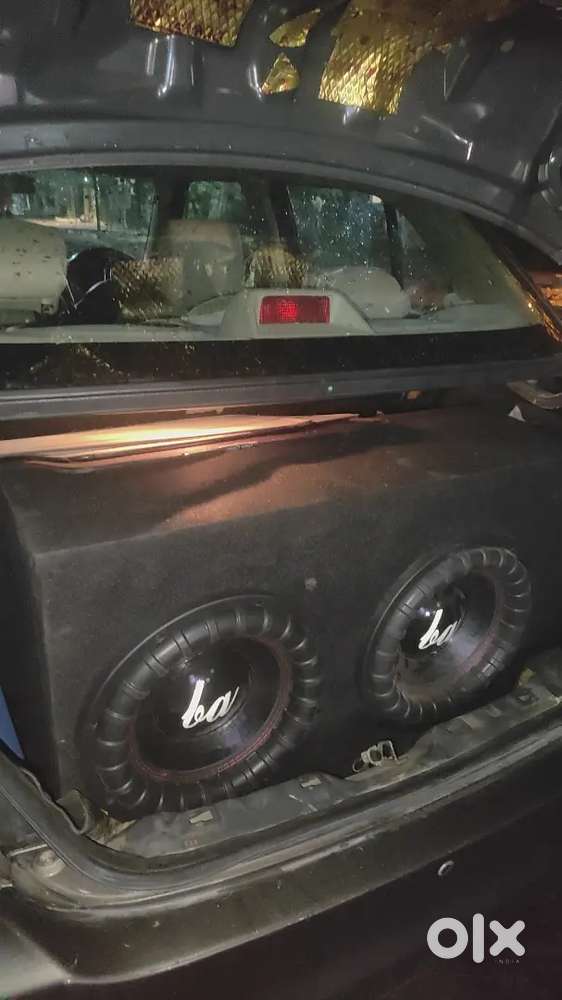 1000 rms woofer and enclosure