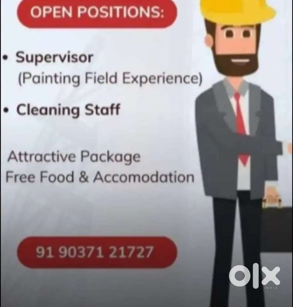 Cleaning staff (ladies )cook (ladies)