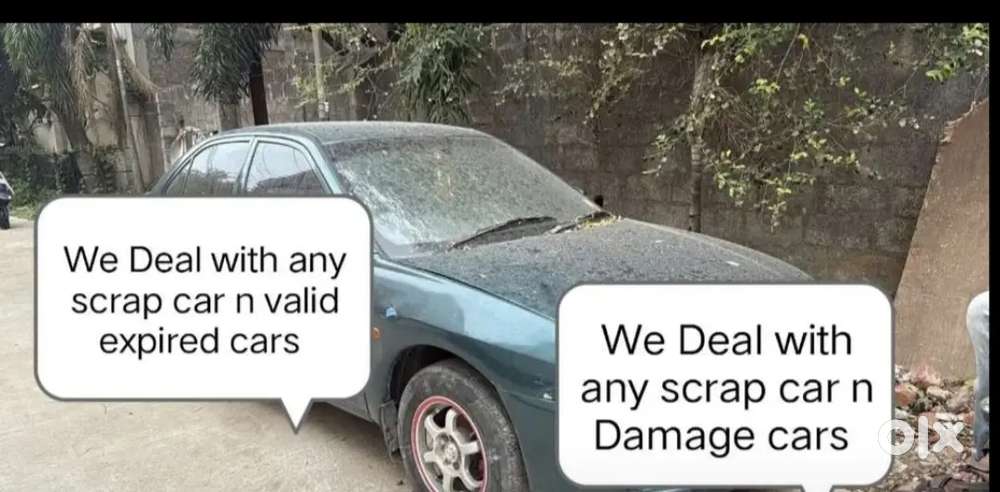 We Deal with any scrap car n valid expired cars n Waste cars