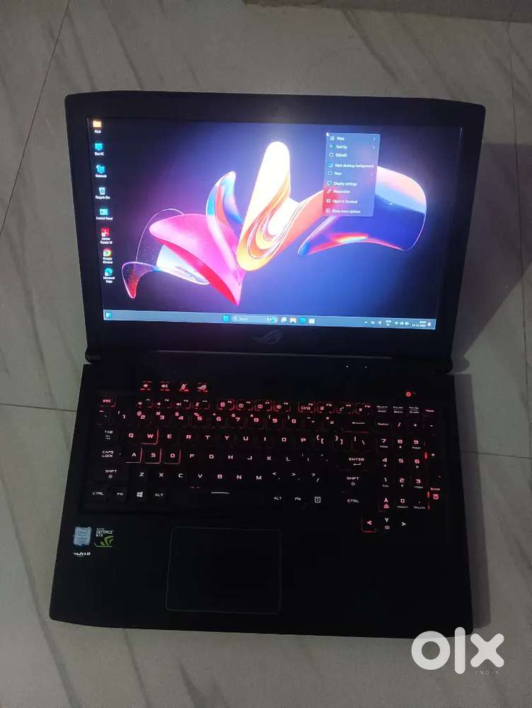 Brand new condition Asus rog stix gaming laptop for sale