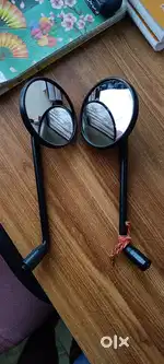 New branded battalian Balck bullet ka orginal mirror