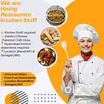 Indian&Chinese/ Tandoori/Dosa idli chef