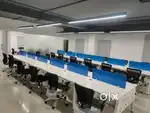 45workstations commercial office space for rent in madhapur