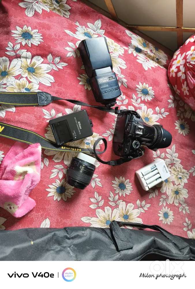 Nikon d5200 and Lens kit18.55mm and prime 50mm