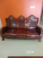 Wooden sofa 3+1+1