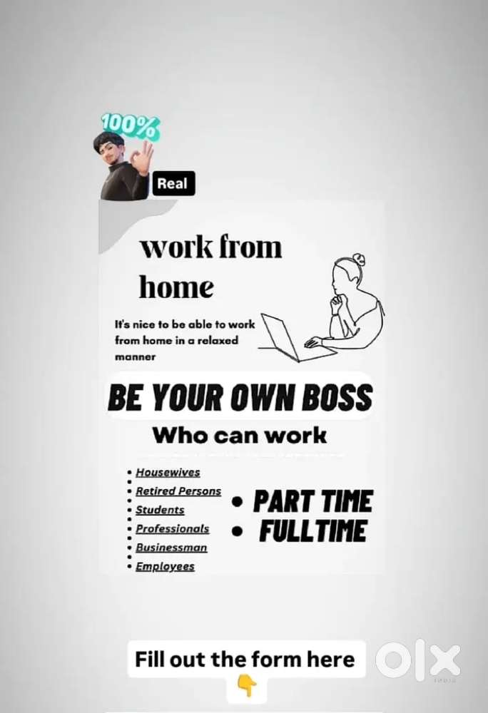 Online part time work from home opportunity