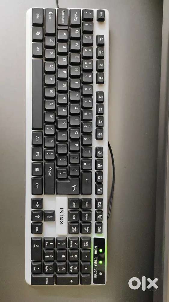 Intex RGB Backlit Wired Keyboard – Excellent Condition  ₹449