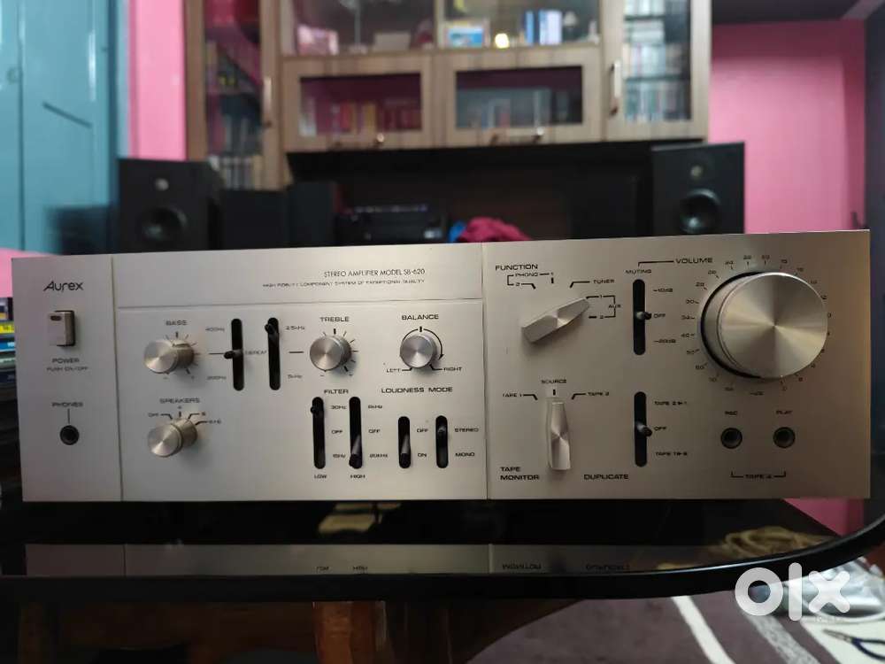 Aurex (Toshiba) SB 620 65 Watts @ 8 Ohms per channel