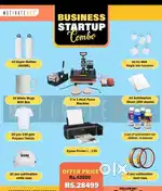 Sublimation machine with printer and 5 in one machine