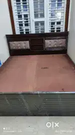 Brand new Assam teak wood and ply board cot