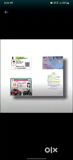 Bike , car Licence,trade licence.