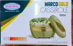 ASIAN MARCO GOLD CASSEROLE 1800ml