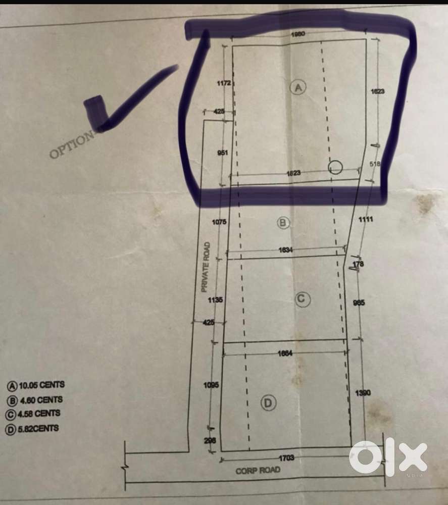 Chembukavu 10c Residential land for sale