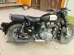 Royal enfield classic 350 with vip no.