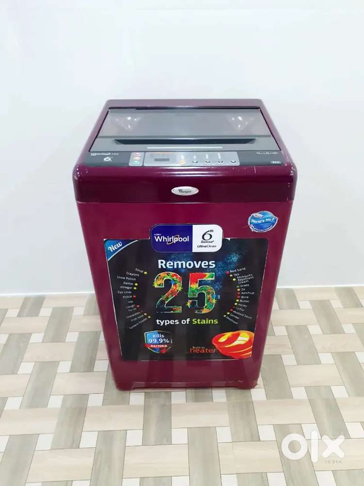 Whirlpool Top Load Washing Machine – Powerful Wash with Smart Features