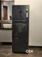 SAMSUNG 345 L Frost Free Double Door 3 Star
Refrigerator Black Fridge
