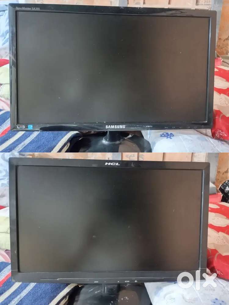 Samaung & HCL monitor & Tenda wifi Router box seal packed