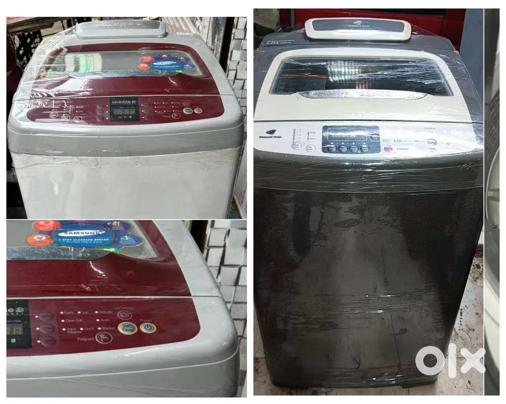 LG fully automatic washing machine on rent for Rs 500 per month