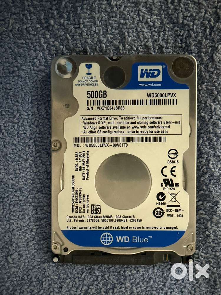 Wd blue hard disk 500gb