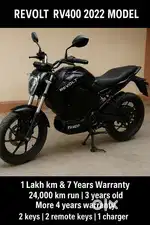 Revolt RV400 (2022)  24,000 km  7 Years Warranty Excellent Condition