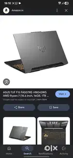 Asus laptop F17 tuff gaming