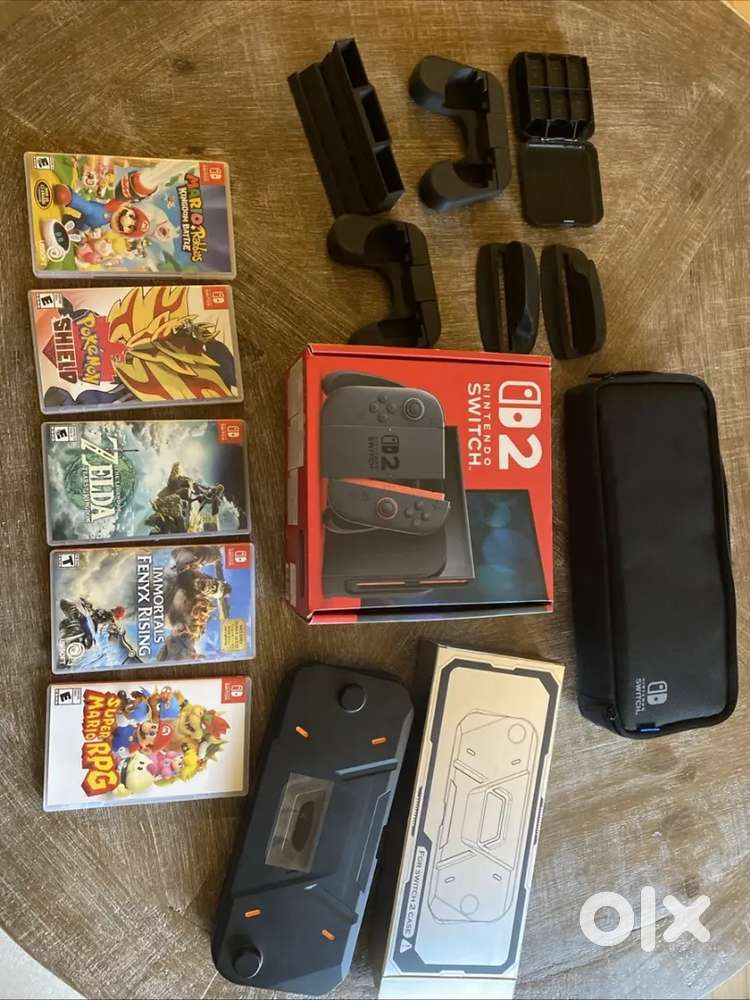 Nintendo Switch 2 NEW  EXTRAS Cases Games Mario