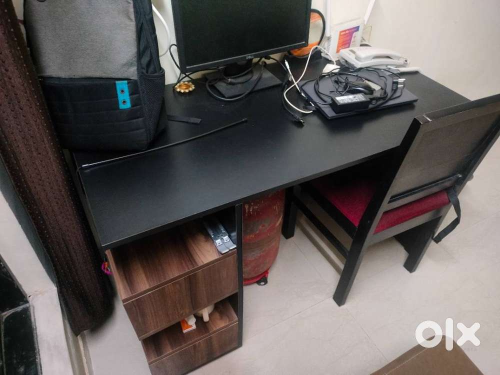 Wooden work desk