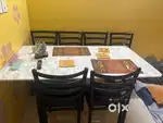2-3 year old 6 chair dinner table