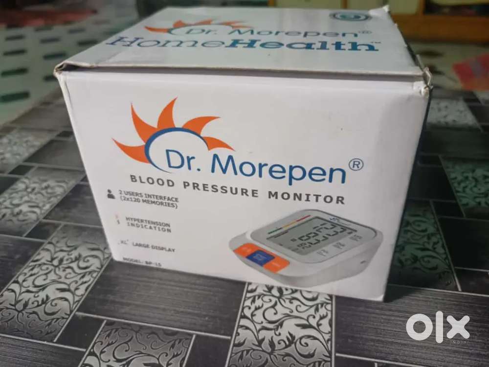 Dr. Morepen BP Monitor - like New Condition, Hardly Used 4-5 Months