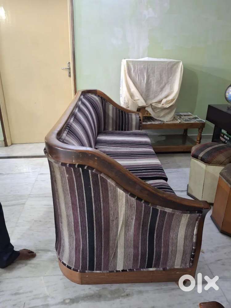 Wooden sofa