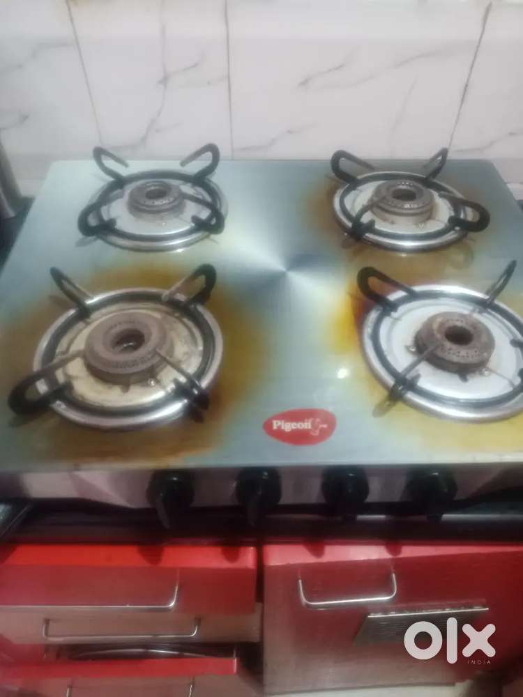 4 burnal pigeon stove