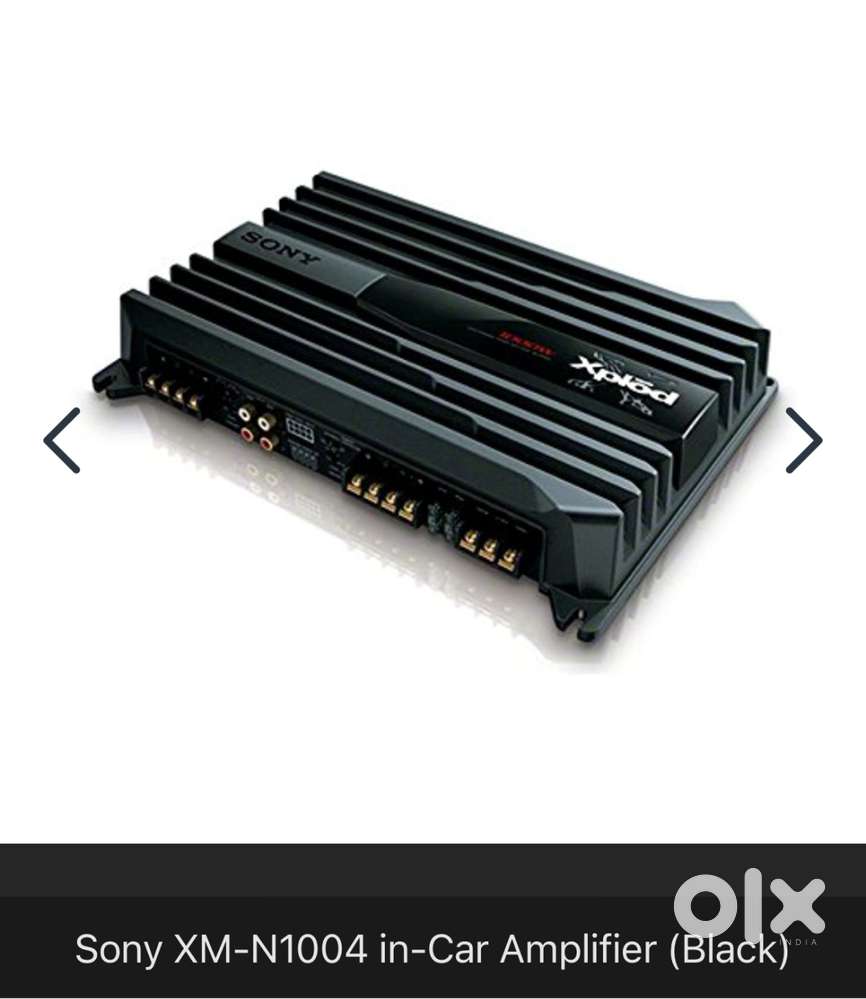 Sony 4 channel car stereo amplifier