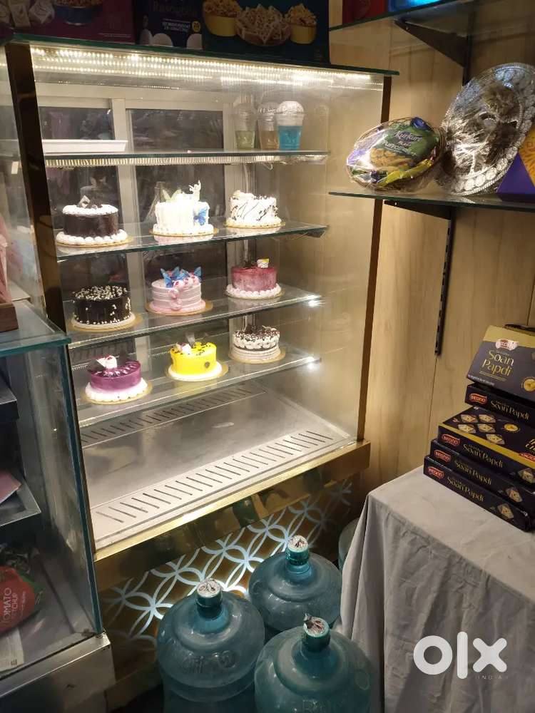 Cake counter shop