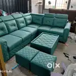 Today upto 40% off New Sofa  set 8490, l sofa 16499 Emi option availa