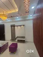 Semi furnished 2bhk with proper ventilated society at noida extension