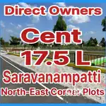 Saravanampatti Prime Plots 17.5L Percent
