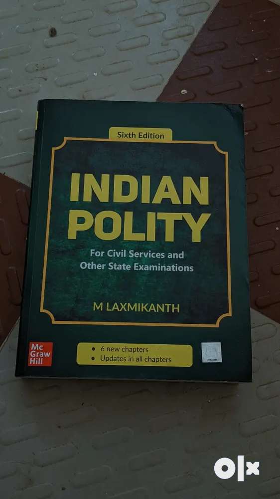 Indian polity By M.Laxmikanth 6th Edition