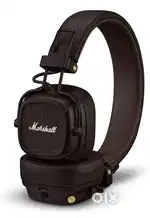 Marshall Major V Wireless On Ear Headphones, Brown