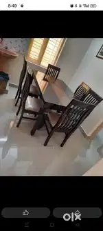 6 chair dining table brand new Assam Teak wood