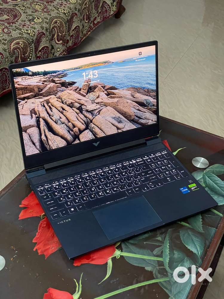 Hp victus i5 12th Gen  RTX 2050  8GB/512GB  Good Condition