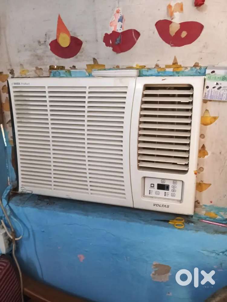 One year old Voltas window AC very good condition