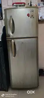 LG Double Door fridge 203 litres