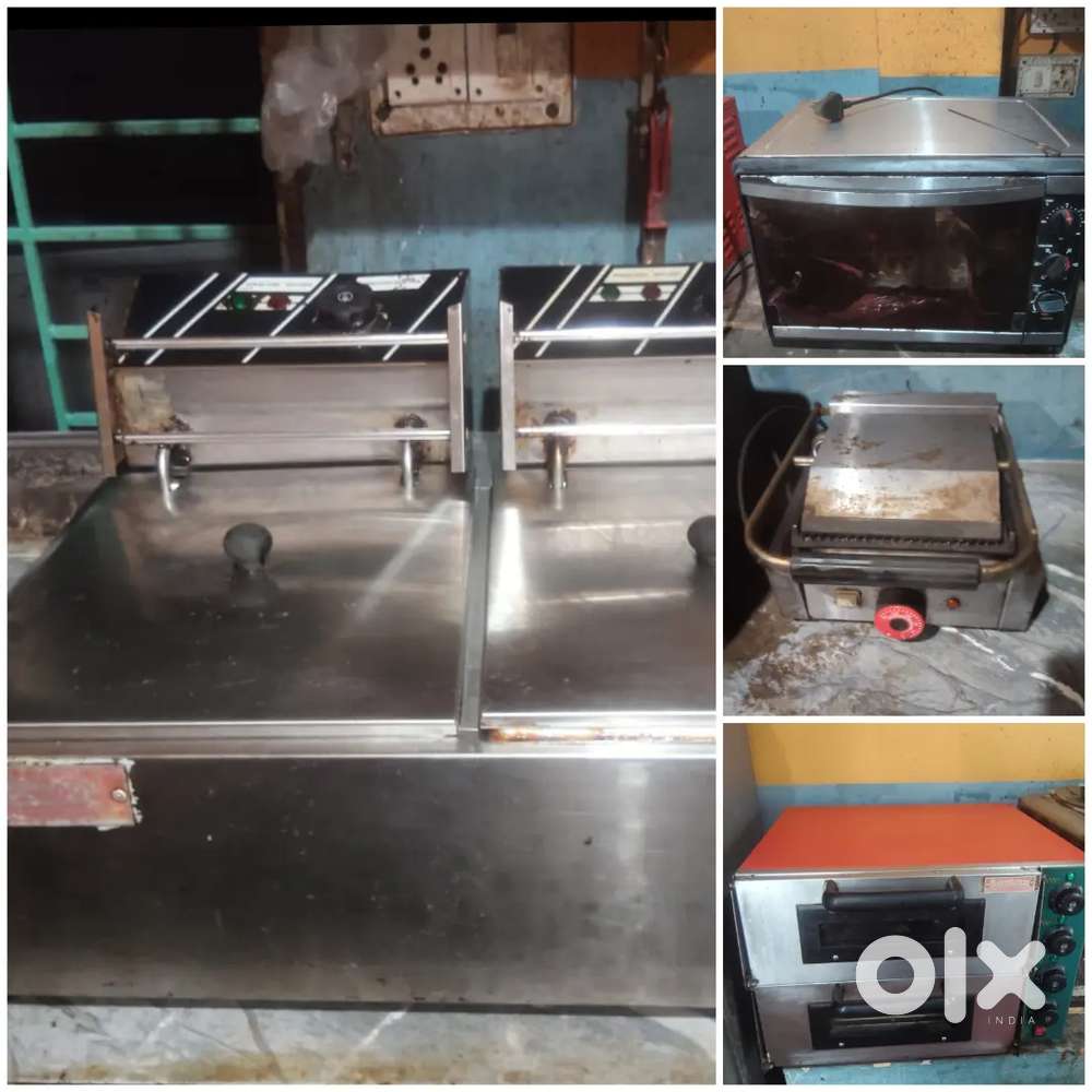 Pizza machine, sandwich machine and deep fry machine