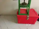 Ice box and gola machine